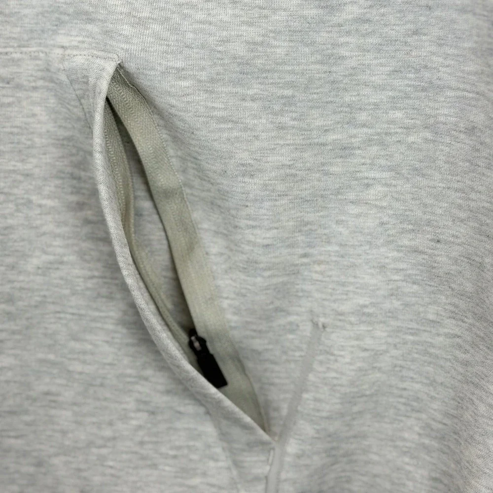 Jordan Sport Hoop Fleece Dri-Fit‎ Full-Zip Hoodie FV8602-050 Grey Sz Large